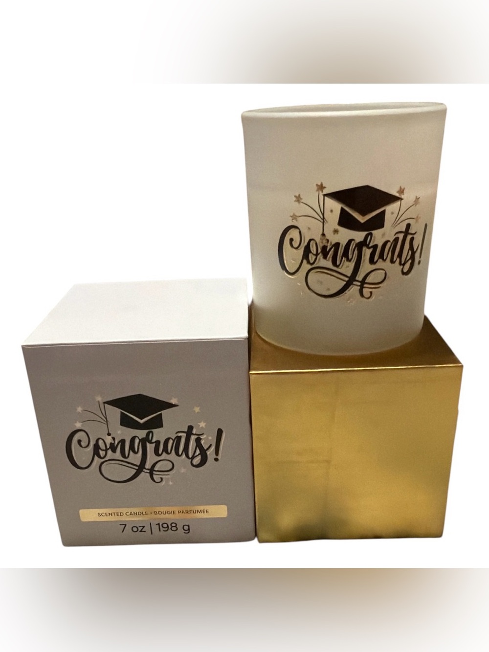 Congrats Grad Scented Candle Gift Set by Ashland – 7 oz